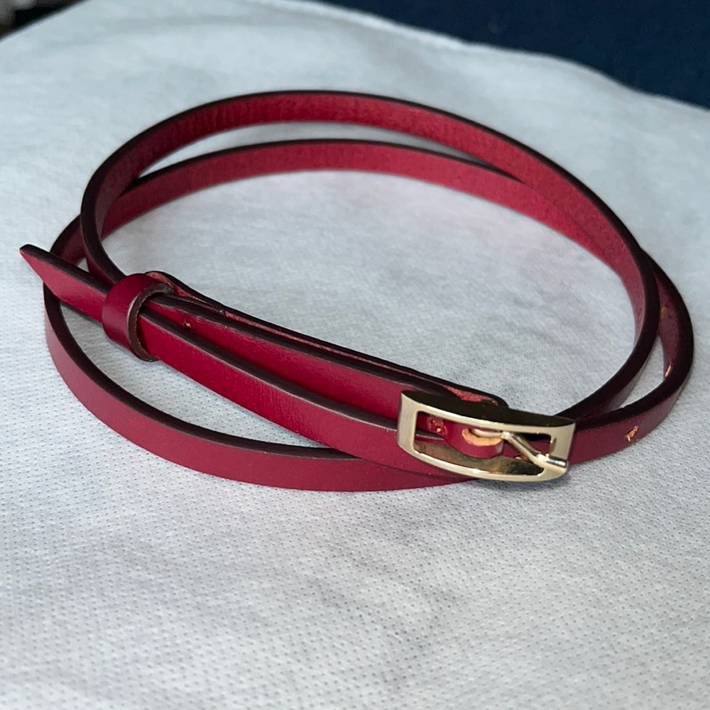 NWOT MM Lafleur skinny waist belt SMALL